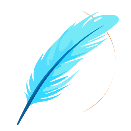 logo plume numérique - freelance content marketing et SEO