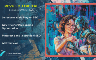 Revue du digital – semaine du 09 mai 2025