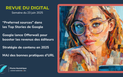 Revue du digital – semaine du 23 juin 2025