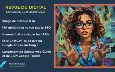 Revue du digital – semaines du 21 et 28juillet 2025