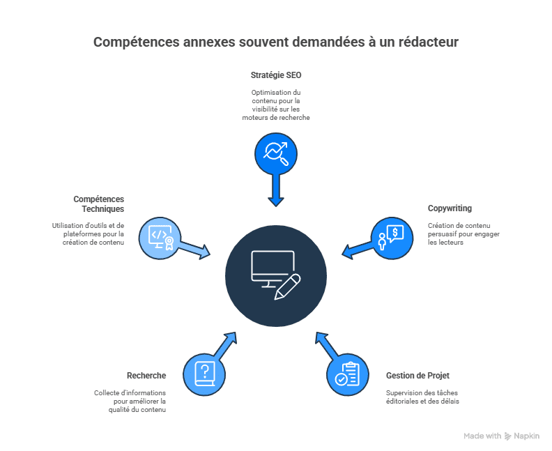 Le rôle du SEO, du copywriting et des compétences annexes