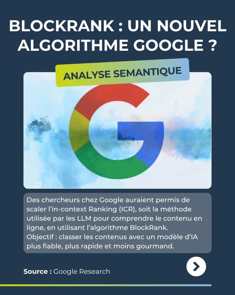 Revue du web : décryptage de blockrank, le nouvel algorithme de classement de contenu de Google