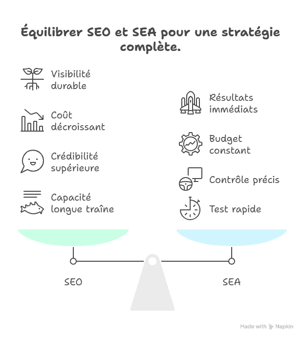 SEO vs SEA : Pourquoi choisir le référencement naturel ?