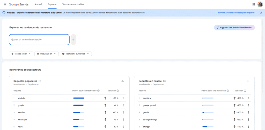Page Explorer Google Trends 2026