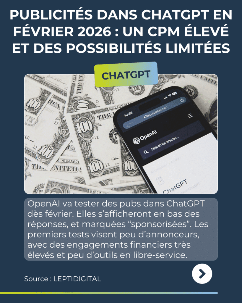 Revue du web -  Semaine du
26 janvier 2026