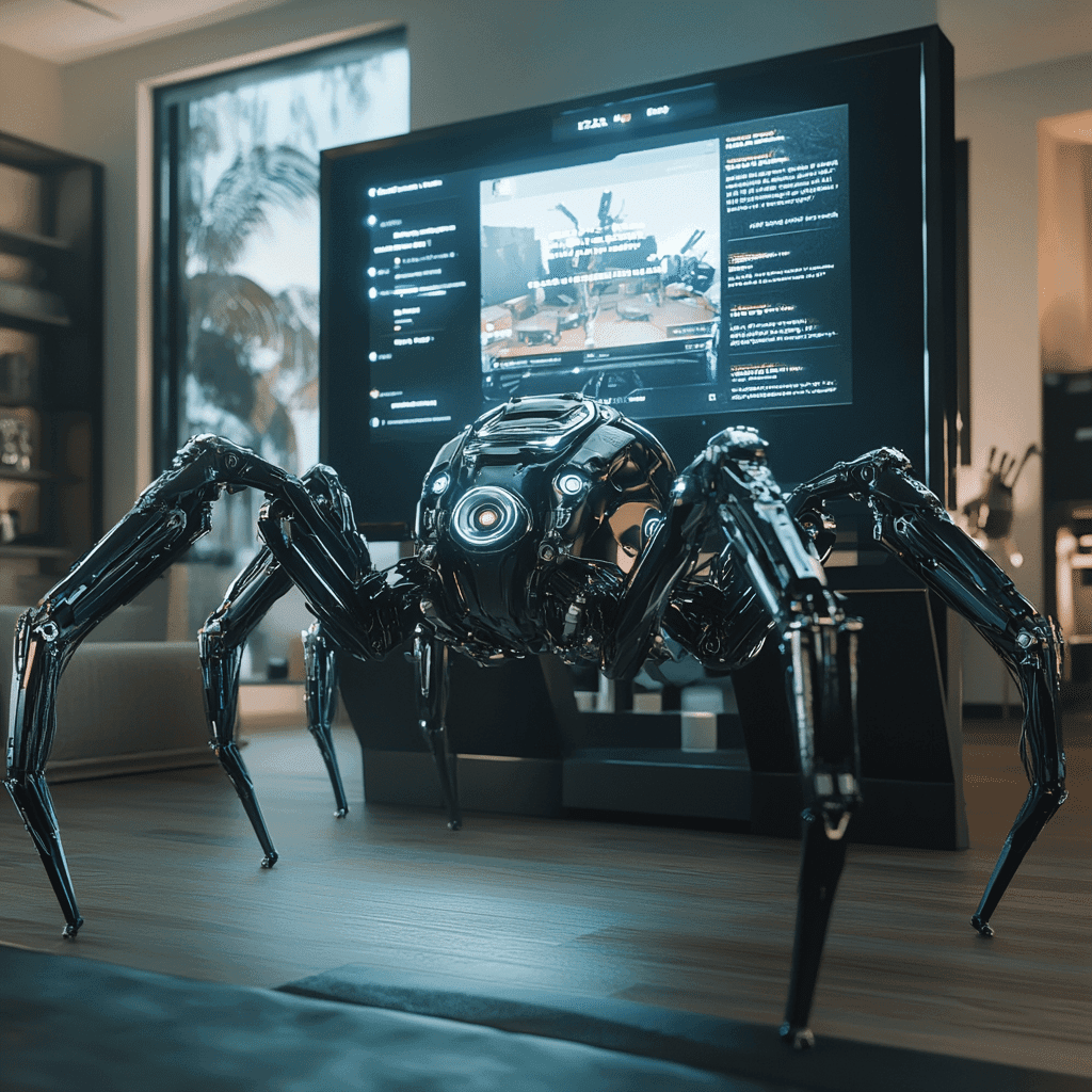 illustration de crawler ou spider